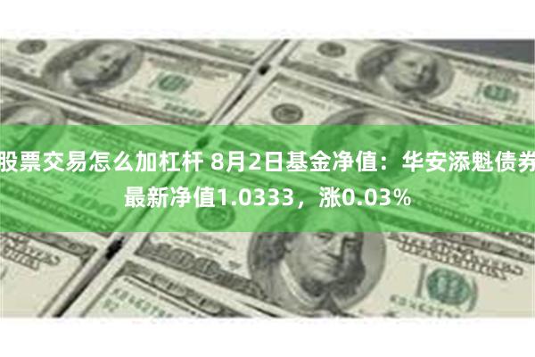 股票交易怎么加杠杆 8月2日基金净值：华安添魁债券最新净值1.0333，涨0.03%