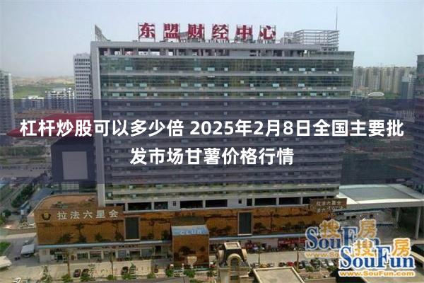 杠杆炒股可以多少倍 2025年2月8日全国主要批发市场甘薯价格行情